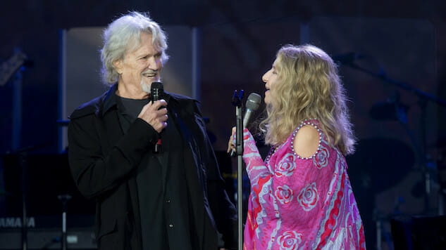 A Star Is Born Costars Barbra Streisand, Kris Kristofferson Reunite for Classic Duet