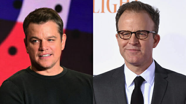 Matt Damon to Star in Spotlight Director Tom McCarthy’s Next Film