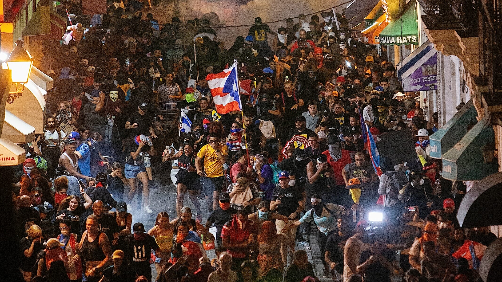 In Puerto Rico, Hundreds of Thousands Take to the Streets in Protest