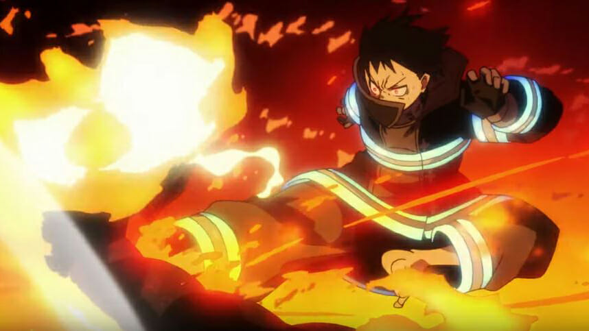 Fire Force tem episódio alterado por causa do incêndio da Kyoto