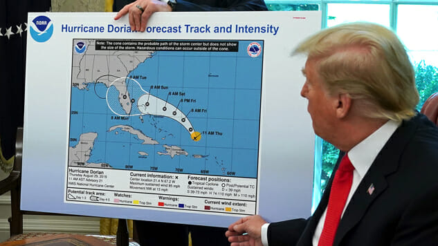 It Was Donald Trump Himself Who Took a Sharpie to That Hurricane Map, Per Report