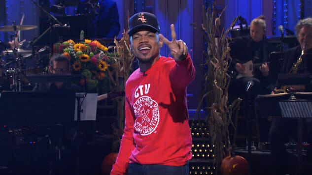 Watch Chance the Rapper Stick up for the Second Best in His Saturday Night Live  Monologue