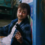 Daniel Radcliffe and Samara Weaving Shoot 'em up in Bonkers Guns Akimbo Trailer