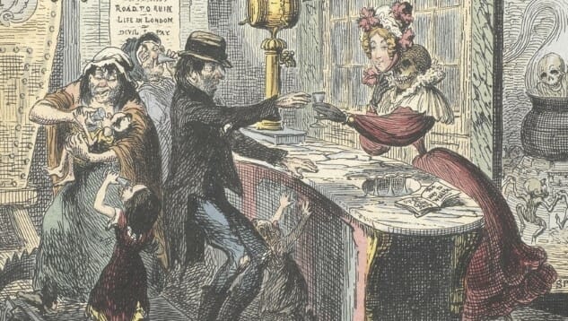 The Gin Craze: When 18th Century London Tried to Drink Itself to Death