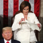 Nancy Pelosi Shreds Donald Trump's State of the Union Speech on National Television