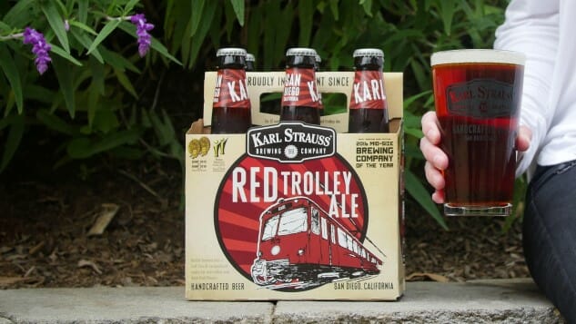 My Month of Flagships: Karl Strauss Brewing Co. Red Trolley Ale