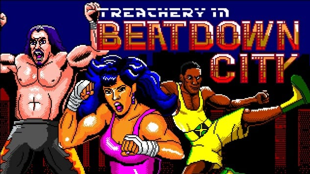 Get Equipped With Righteous Violence in Treachery in Beatdown City