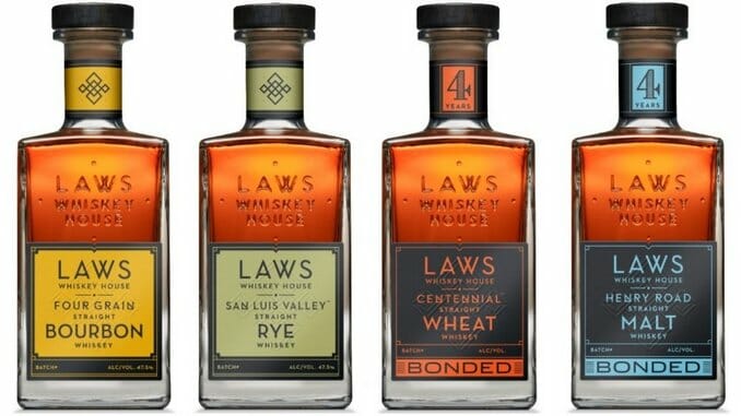 Tasting 4 Whiskeys From Laws Whiskey House