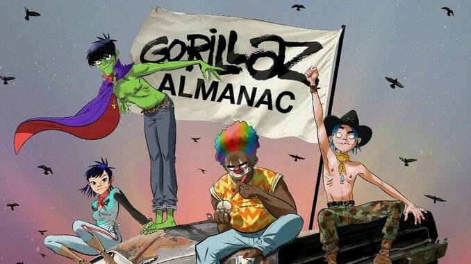 Gorillaz Announce New Book Gorillaz Almanac