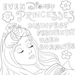 Coloring Quarantine: Download Coloring Pages Inspired By A Cinderella Story, Lenny Kravitz & More