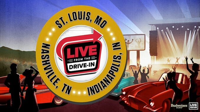 Live Nation Announces Socially-Distanced “Live From The Drive In” Concert Series