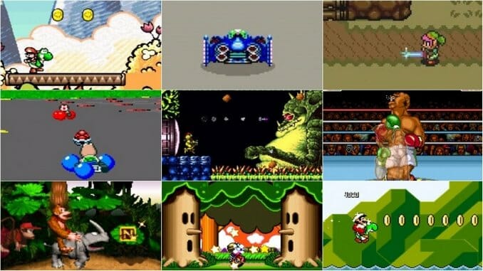 New Switch Online additions include SNES games unreleased in America