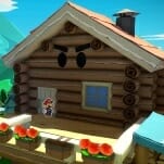 Paper Mario: The Origami King—How to Get in the Log Cabin