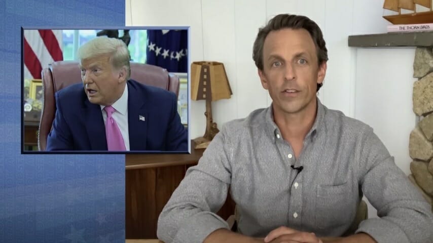 Seth Meyers Takes a Closer Look at Trump’s Disastrous Fox News Interview and More
