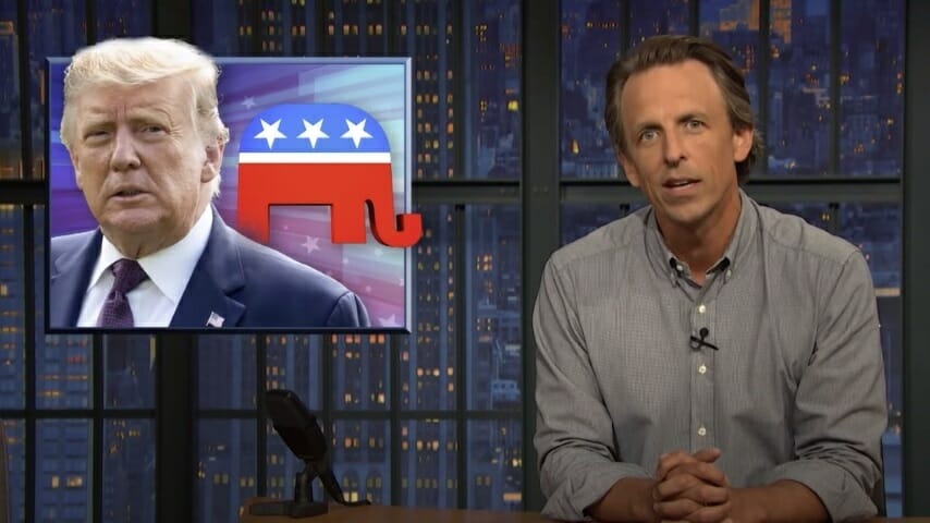 Seth Meyers Wades into Trump’s Latest Madness and the President’s Complete Lack of Personal Responsibility