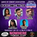 Black Comics Matter Virtual Fundraiser to Feature Stand-up from Janelle James, Rob Haze and More