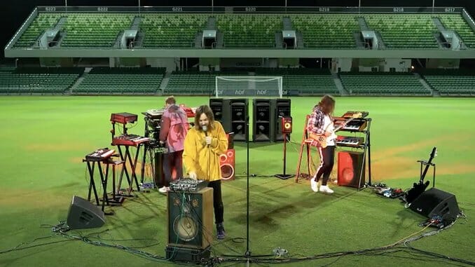 Watch Tame Impala Perform in an Empty Stadium for FIFA 21 Launch