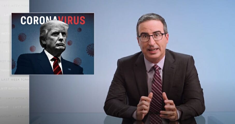 Here’s a John Oliver Refresher on All of Trump’s Coronavirus Lies and Failures