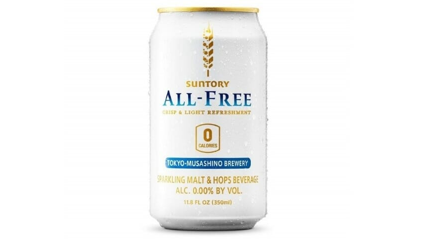 Suntory All-Free Non-Alcoholic “Beer-Like Beverage”