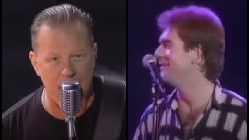 “Enter Sandman” and “Hip to Be Square” Collide in This Perfect Metallica and Huey Lewis Mashup