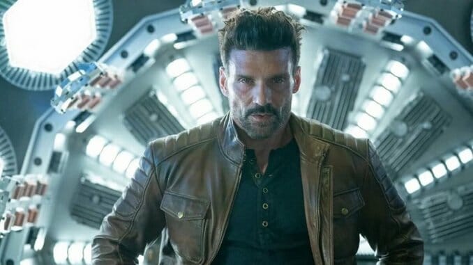 It’s Frank Grillo vs. Mel Gibson in Time-Looping Action Trailer for Hulu’s Boss Level
