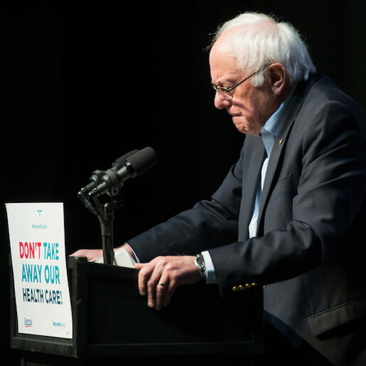 Bernie Sanders Has Earned a Rare Position: Antagonizing From the Inside
