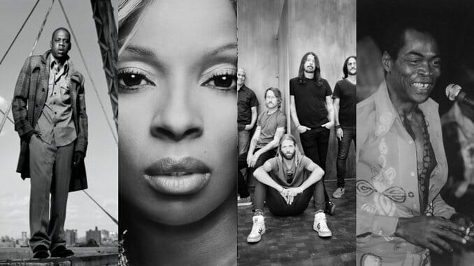 Rock and Roll Hall Of Fame 2021 Nominees: JAY-Z, Mary J. Blige, Foo Fighters, Fela Kuti, More