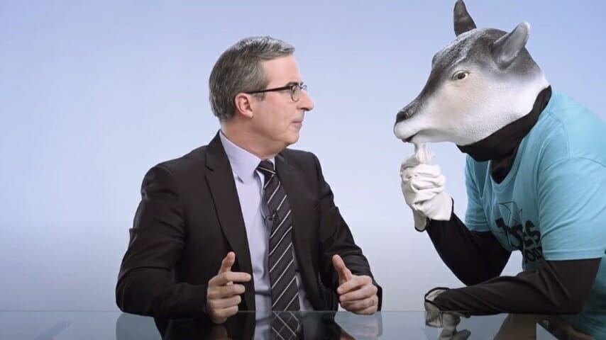 John Oliver Explains How Recycling Is a Sham and Plastics Are Everywhere, Even Inside Us