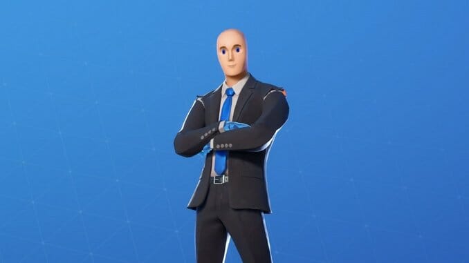 Yes, the Guy from the Stonks Meme Is Now in Fortnite