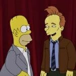 Homer Simpson Conducts Conan O'Brien's Exit Interview on the Last Episode of Conan