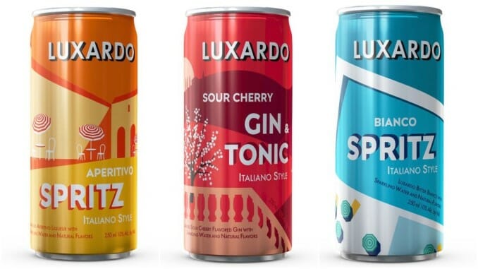 Tasting: 3 Luxardo Canned Cocktails (Spritz, Sour Cherry Gin & Tonic)