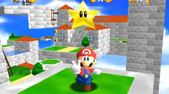 Super mario 64 hot sale star road cartridge