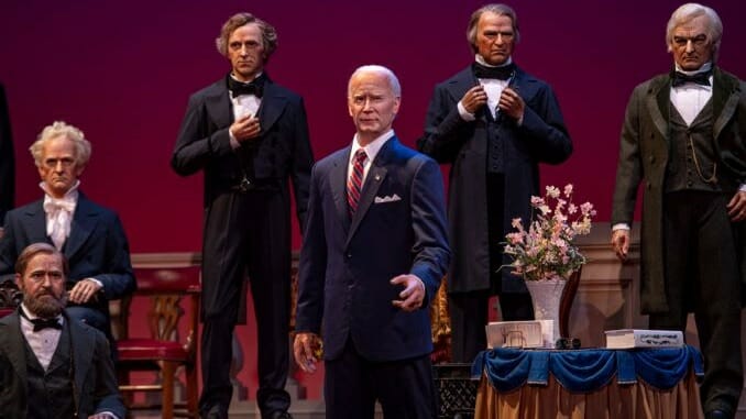 This Week in Theme Park News: Biden in The Hall of Presidents, Star Wars Hotel Poster, and More