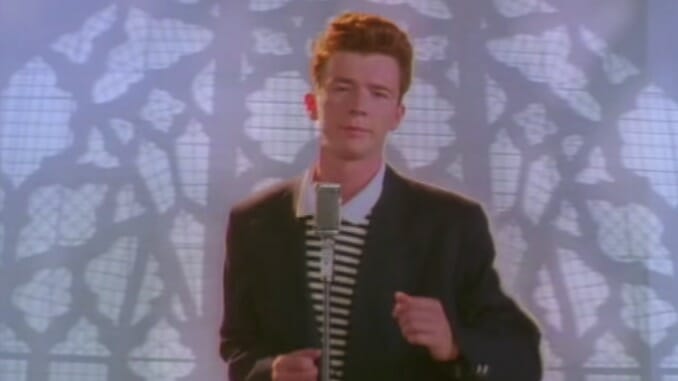 Rick Astley’s “Never Gonna Give You Up” Video Hits 1 Billion YouTube Views
