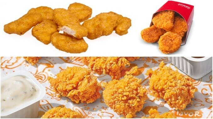 wendys chicken nuggets vs mcdonalds