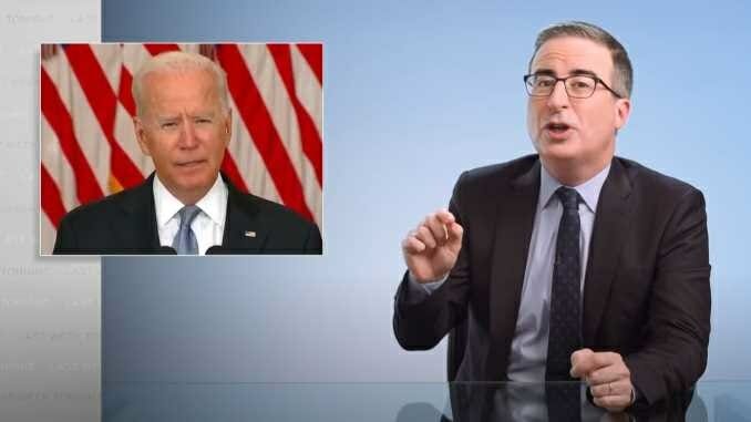 John Oliver Looks at America’s Catastrophic Withdrawal from Afghanistan