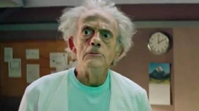 Christopher Lloyd Plays Rick Sanchez in This Live Action Rick and Morty Promo