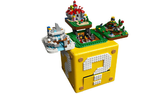 LEGO Pays Tribute to Super Mario 64 with an Elaborate New Question Block Set