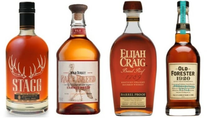 What Are the Best Values in Overproof Bourbon Today?