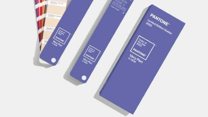 Pantone’s 2022 Color of the Year Revealed as “Very Peri”