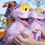 Here's Why Disney Fans Lined Up for Hours to Buy a Figment Popcorn Bucket