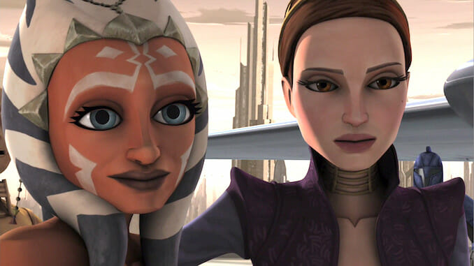 star wars clone wars female characters