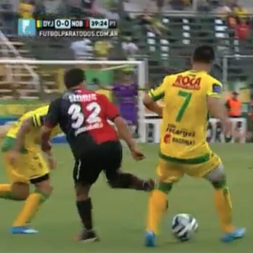 Ignaccio Scocco Delivers the Prettiest Nutmeg You’ll See All Week