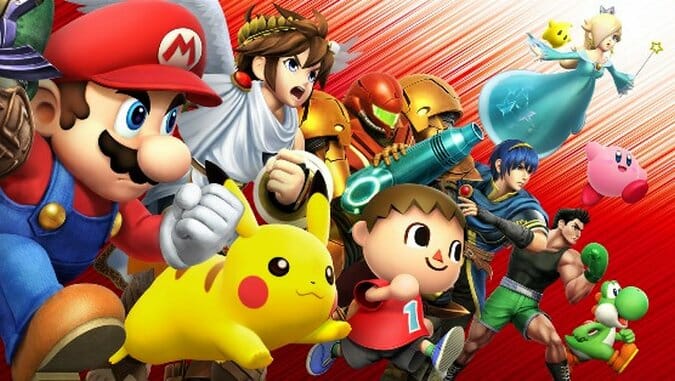 super smash bros 3ds wallpaper