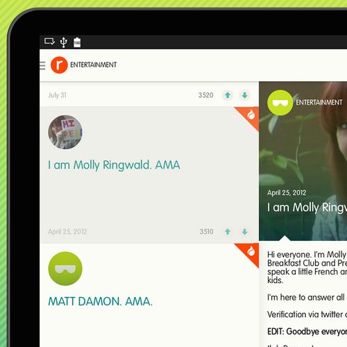Official Reddit Ask Me Anything App