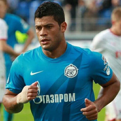 Watch Zenit's Hulk Ride Three Slide Tackles to Score in the Champions League