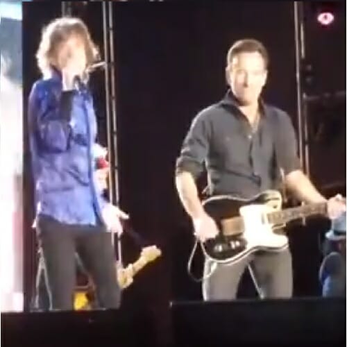 Watch Bruce Springsteen Join The Rolling Stones in Portugal for 