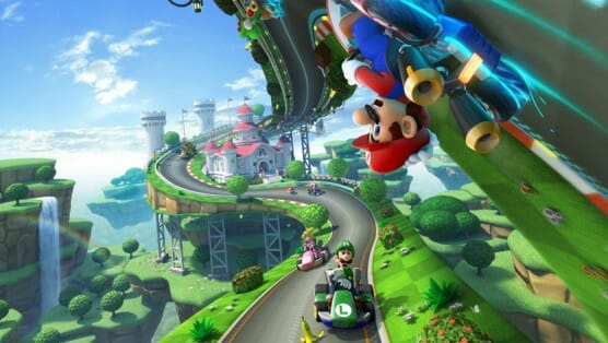 Mario kart 8 wii deals u game