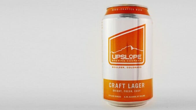 Upslope Brewing’s Craft Lager