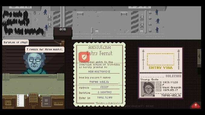 Papers, Please (PC/Mac) - Paste Magazine